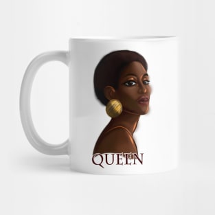 Afro Queen Afrocentric Black Pride Beauty Mug